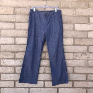 Banana Republic Light Blue Chambray Pants